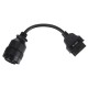 Adaptateur OBD-II 14 broches pour véhicules CAT Caterpillar MECHANIC CABLE 9