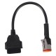 Adaptateur OBD-II 6 broches pour moto Harley-Davidson MECHANIC CABLE 21