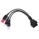 Adaptateur OBD-II 3 broches/4 broches/6 broches pour moto Yamaha et Honda MECHANIC CABLE 23