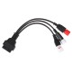 Adaptateur OBD-II 3 broches/4 broches/6 broches pour moto Yamaha et Honda MECHANIC CABLE 23
