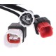 Adaptateur OBD-II 3 broches/4 broches/6 broches pour moto Yamaha et Honda MECHANIC CABLE 23