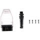 Fiche OBD-II 16 broches pour montage de votre propre câble MECHANIC CABLE 30, transparente
