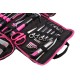 Ensemble d'outils HOME PINK 120 BAG