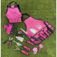 Ensemble d'outils de jardin GARDEN PINK 12
