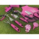 Ensemble d'outils de jardin GARDEN PINK 12