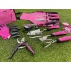 Ensemble d'outils de jardin GARDEN PINK 12