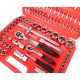 Coffret à douilles CRV 108 professionnel - garantie 6 ans SIXTOL SIX
