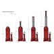Cric hydraulique type bouteille SX BOTTLE JACK PREMIUM 8T