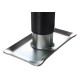 Cric de remorque SX TRAILER JACK 2,2T, soudé, tubulaire