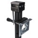 Cric de remorque SX TRAILER JACK 900KG, soudé, à bride plate
