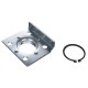Cric de remorque SX TRAILER JACK 900KG, soudé, à bride plate