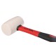 Maillet en caoutchouc TPR HAMMER 340, blanc, 340 g, 310 mm
