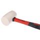 Maillet en caoutchouc TPR HAMMER 450, blanc, 450 g, 330 mm
