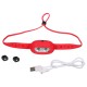 Lampe frontale à sangle en caoutchouc HEADLAMP STAR, 120 lm, LED, USB