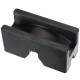 Tampon en caoutchouc pour béquille de voiture MECHANIC CAR STAND PRO 6T, 102x47x50 mm