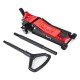 Cric hydraulique mobile robuste 3 t profil bas, avec pédale SX JACK PEDAL 3T BLACK