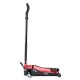 Cric hydraulique mobile robuste 3 t profil bas, avec pédale SX JACK PEDAL 3T BLACK