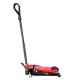 Cric hydraulique mobile robuste 3 t profil bas, avec pédale SX JACK PEDAL 3T BLACK