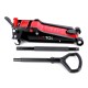 Cric hydraulique mobile heavy-duty 4T profil bas, avec pédale SX JACK PEDAL 4T BLACK