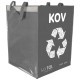 Sacs pour tri sélectif SORT EASY 4 METAL, 30x30x40cm, 4x36l, 4 pièces