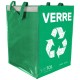 Ensemble de sacs pour tri sélectif SORT EASY 3 BASIC FR, 30 x 30 x 40 cm, 3 x 36 l, 3 pièces