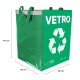 Sacs de tri SORT EASY 3 BASIC IT, 30x30x40 cm, 3 x 36 l, 3 pièces