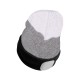 Bonnet avec lampe frontale 180 lm, rechargeable, USB, taille unique, coton/PE, noir/gris/blanc