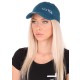 Casquette avec lumière LED B-CAP 25 lm, rechargeable, USB, taille universelle, bleue