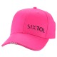 Casquette avec lampe LED B-CAP 25lm, rechargeable, USB, taille universelle, rose