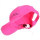 Casquette avec lampe LED B-CAP 25lm, rechargeable, USB, taille universelle, rose