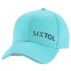 Casquette avec lampe LED B-CAP 25lm, rechargeable, USB, taille universelle, turquoise