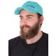Casquette avec lampe LED B-CAP 25lm, rechargeable, USB, taille universelle, turquoise