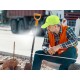 Casquette avec lumière LED B-CAP 25 lm, rechargeable, USB, taille universelle, vert fluorescent