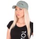 Casquette avec lampe LED B-CAP 25lm, rechargeable, USB, taille universelle, verte