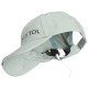 Casquette avec lampe LED B-CAP 25lm, rechargeable, USB, taille universelle, verte