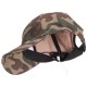 Casquette avec lumière LED B-CAP 25 lm, rechargeable, USB, taille unique, camouflage