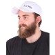 Casquette avec lumière LED B-CAP 25 lm, rechargeable, USB, taille unique, blanche