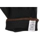 Gants de travail en polyester partiellement enduits de PU GLOVE PE-PU 9, noirs, taille 9, 6 paires