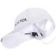 Casquette avec lumière LED B-CAP 25 lm, rechargeable, USB, taille unique, blanche