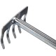 Râteaux à main, longueur 290 mm, poignée ergonomique