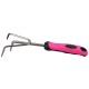 Cultivateur manuel GARDEN PINK ONE, inox, 28cm