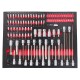 Chariot d'atelier avec outils MECHANIC TROLLEY TITAN 1559, 13 tiroirs, 1559 pièces d'outillage