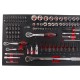 Chariot d'atelier avec outils MECHANIC TROLLEY TITAN 1559, 13 tiroirs, 1559 pièces d'outillage