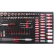Chariot d'atelier avec outils MECHANIC TROLLEY TITAN 1559, 13 tiroirs, 1559 pièces d'outillage
