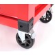 Chariot d'atelier pour outils MECHANIC TROLLEY KEVIN RED, 7 tiroirs