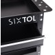 Chariot d'atelier pour outils MECHANIC TROLLEY ROGER DRAWER, 3 étagères + 1 tiroir