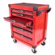 Chariot d'atelier MECHANIC TROLLEY KEVIN RED 326, 7 tiroirs, 326 pièces d'outillage