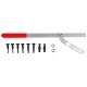Ensemble de tendeur de poulie MECHANIC PULLEY SET 11, 11 pièces