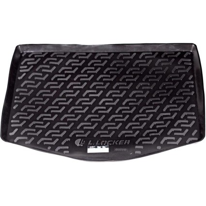 Tapis de coffre en caoutchouc pour Peugeot 107 Hatchback (05-)