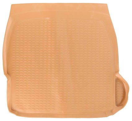 Tapis de coffre en caoutchouc beige VOLVO S80 Sedan 2006-2016